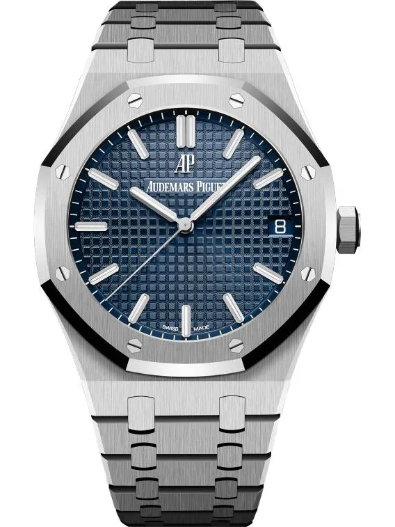 Audemars Piguet Royal Oak luxury Swiss watch with iconic octagonal bezel