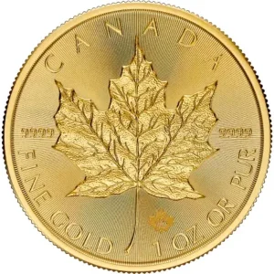 Canadian Maple Leaf Gold Coin premium gold bullion collectible