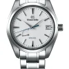 Grand Seiko Snowflake luxury Spring Drive watch with iconic textured dial