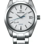Grand Seiko Snowflake luxury Spring Drive watch with iconic textured dial